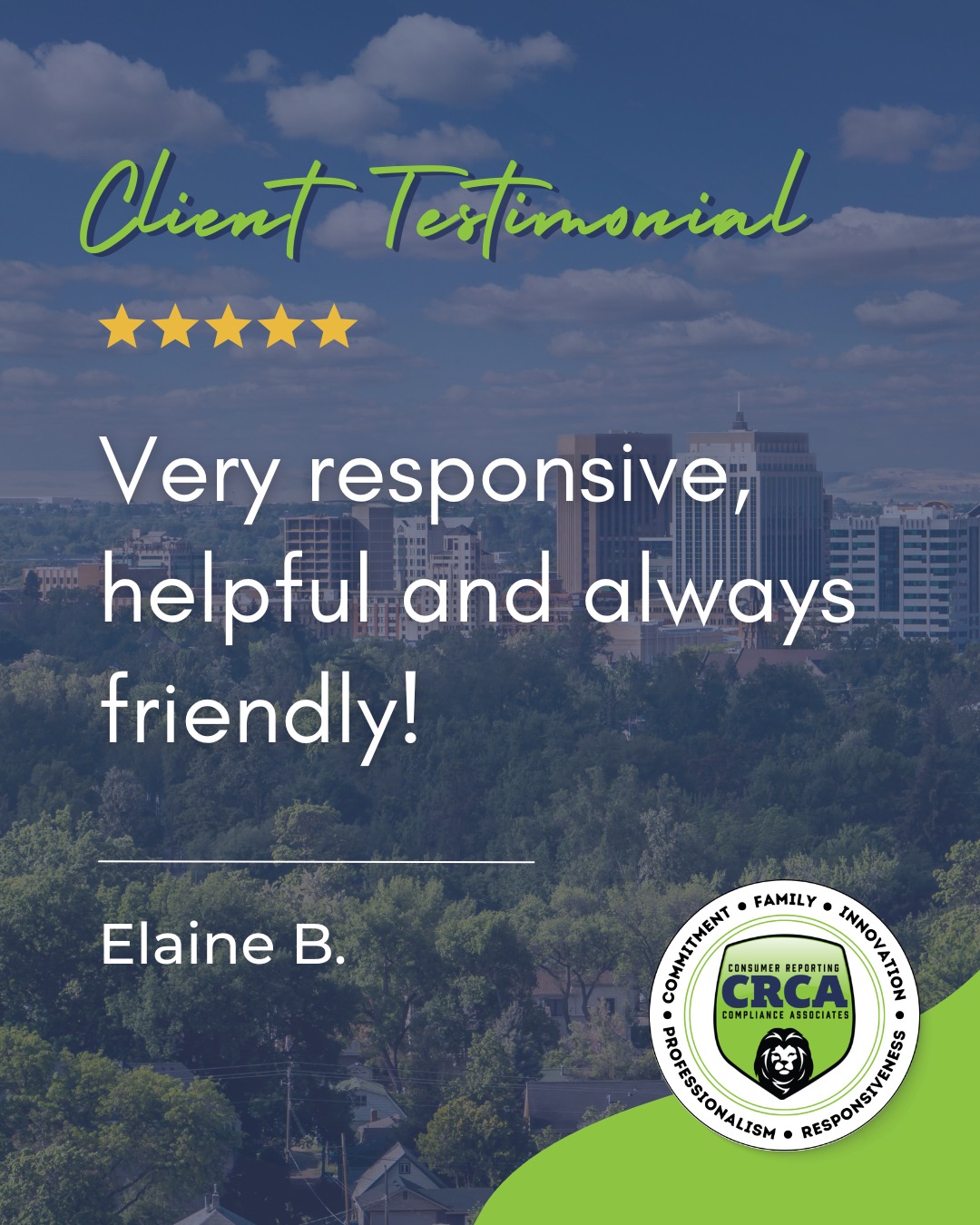 It's the quality of our work that keeps our clients coming back.
☎️ (800)714-3919
📧 info@crcascreening.com

#HumanResources #HRManager #BackgroundScreening #HRrecruiter #BackgroundChecks #ComplianceMatters